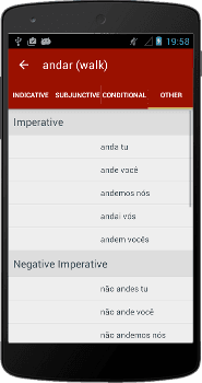 Export verbs